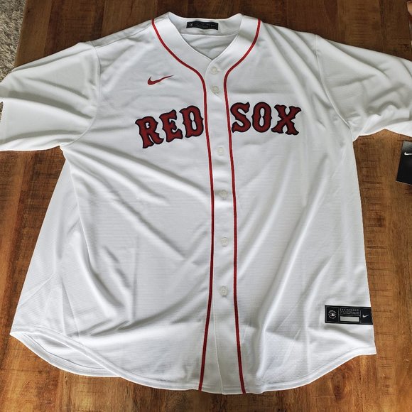 New 2020 Boston Red Sox Mookie Betts #50 Nike Home Team Jersey Men 2XL
